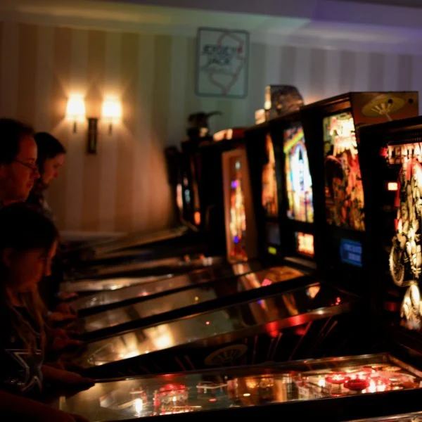 Six Flags Pinball Funhouse