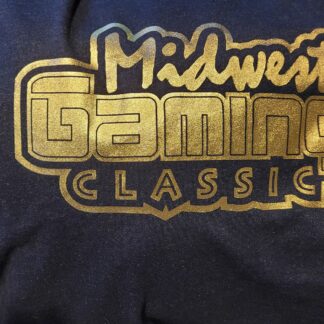 Hoodie, Foil Logo (Gold on Black)