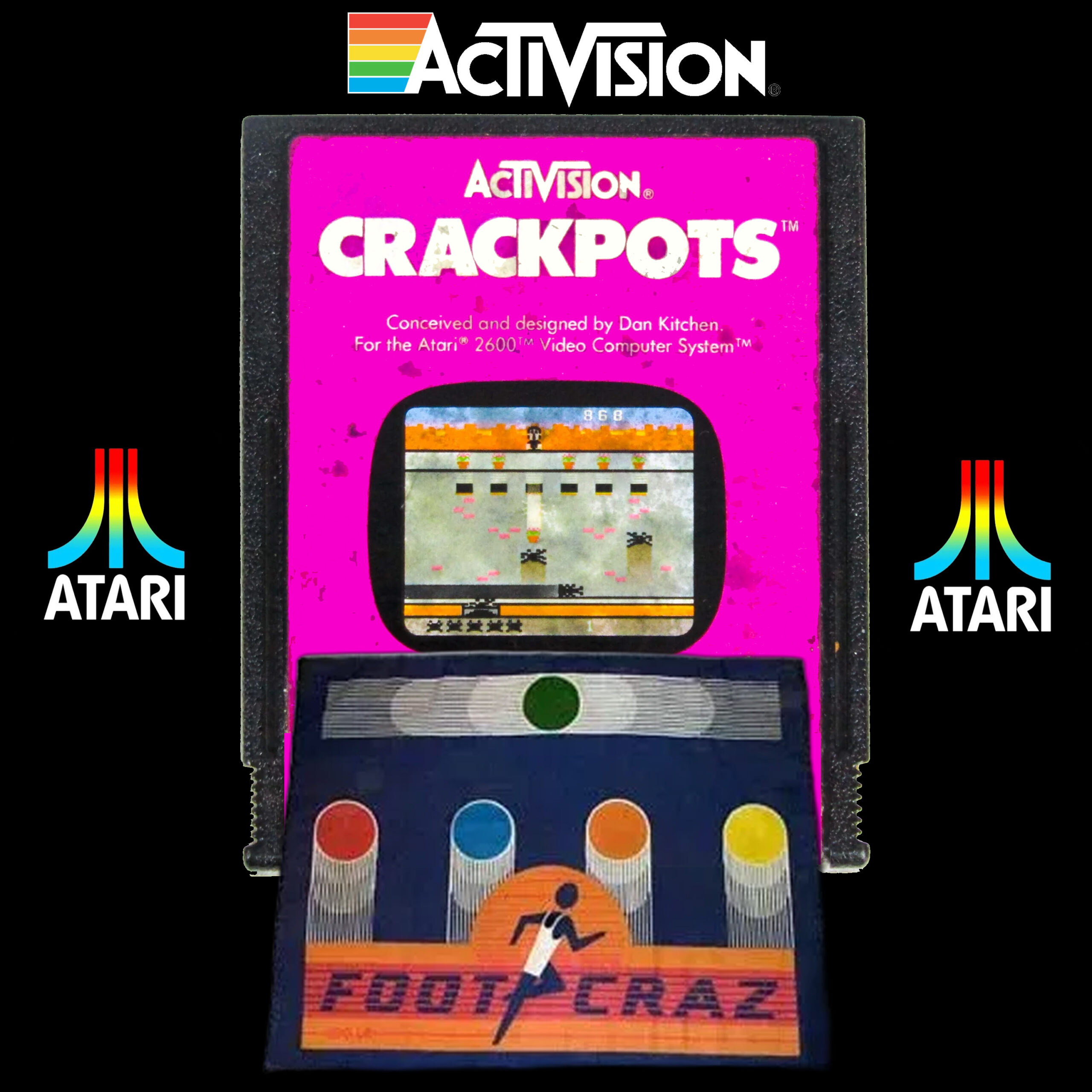 Crackpots Footsie with Atari & Activision!