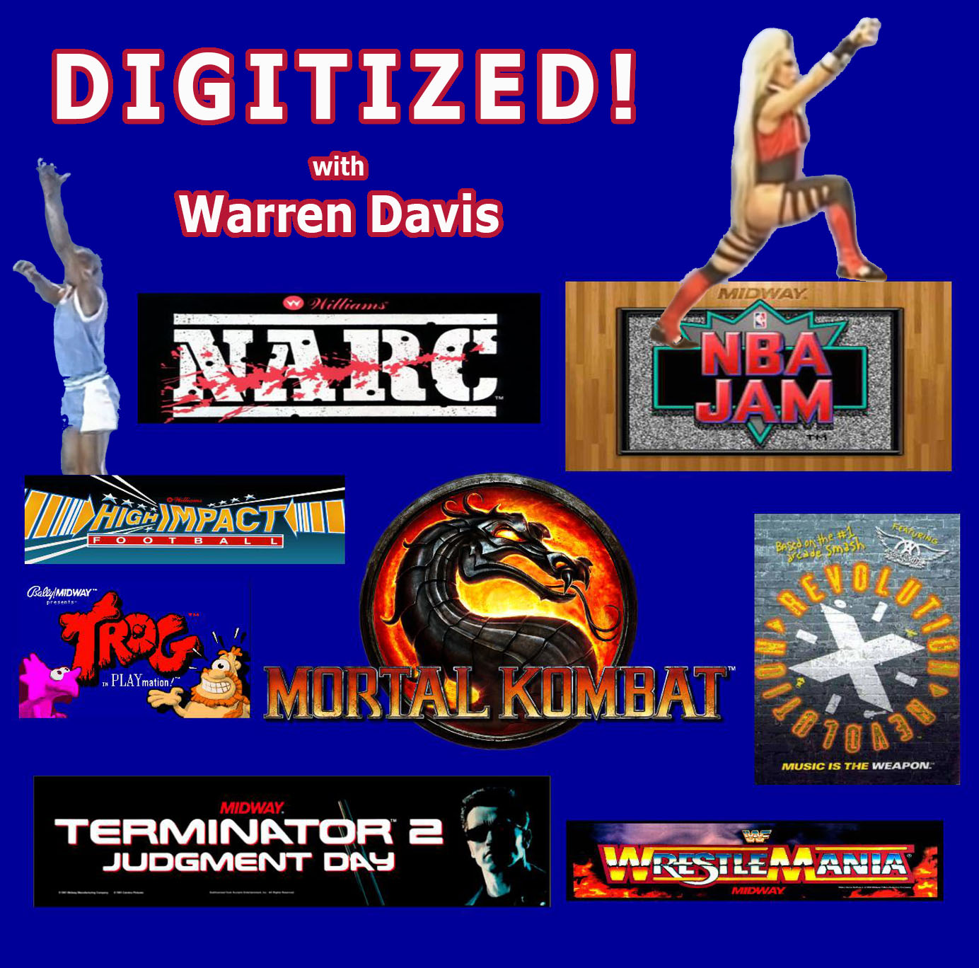 Digitized Graphics at Williams/Bally/Midway: From NARC to Mortal Kombat and beyond